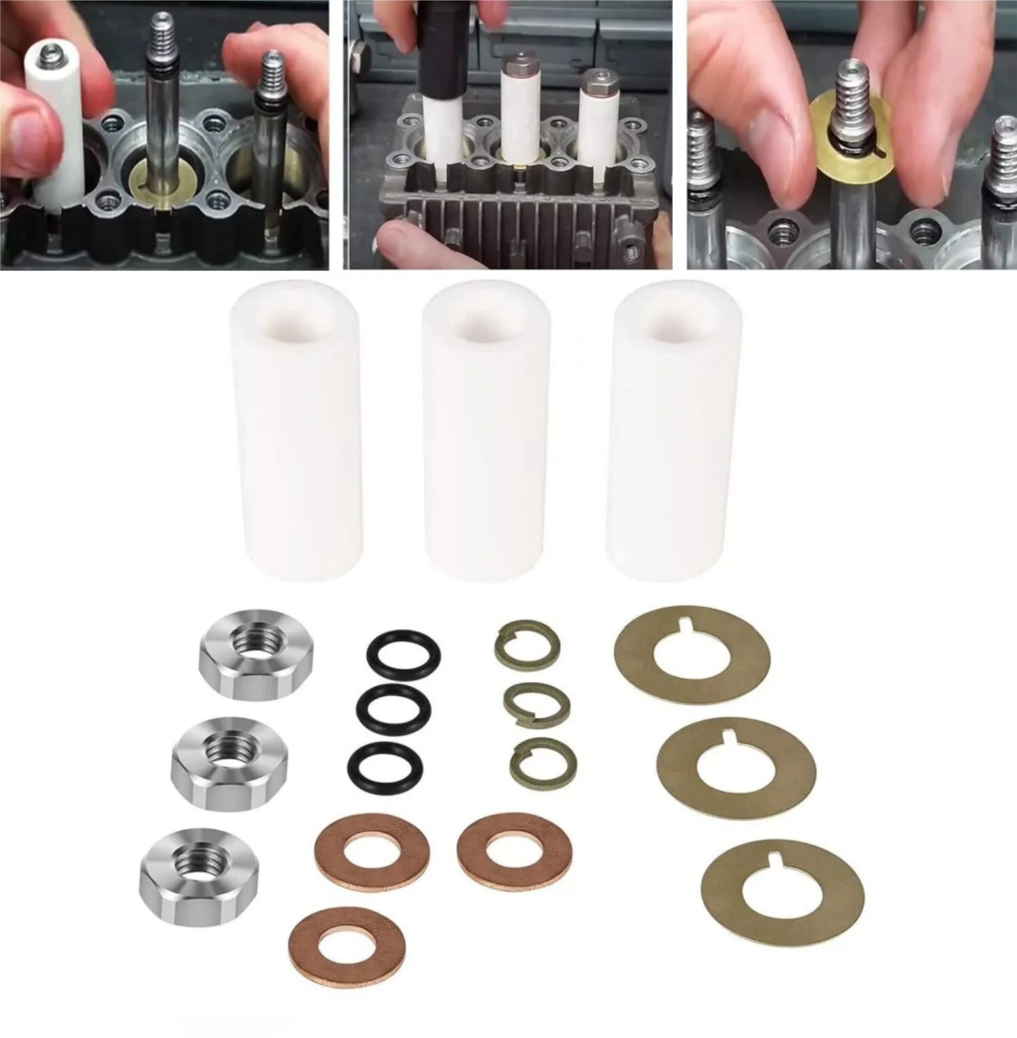 AR2546 Pump Piston Kit Ceramic Plunger Repair Kit 18mm for Annovi Reverberi