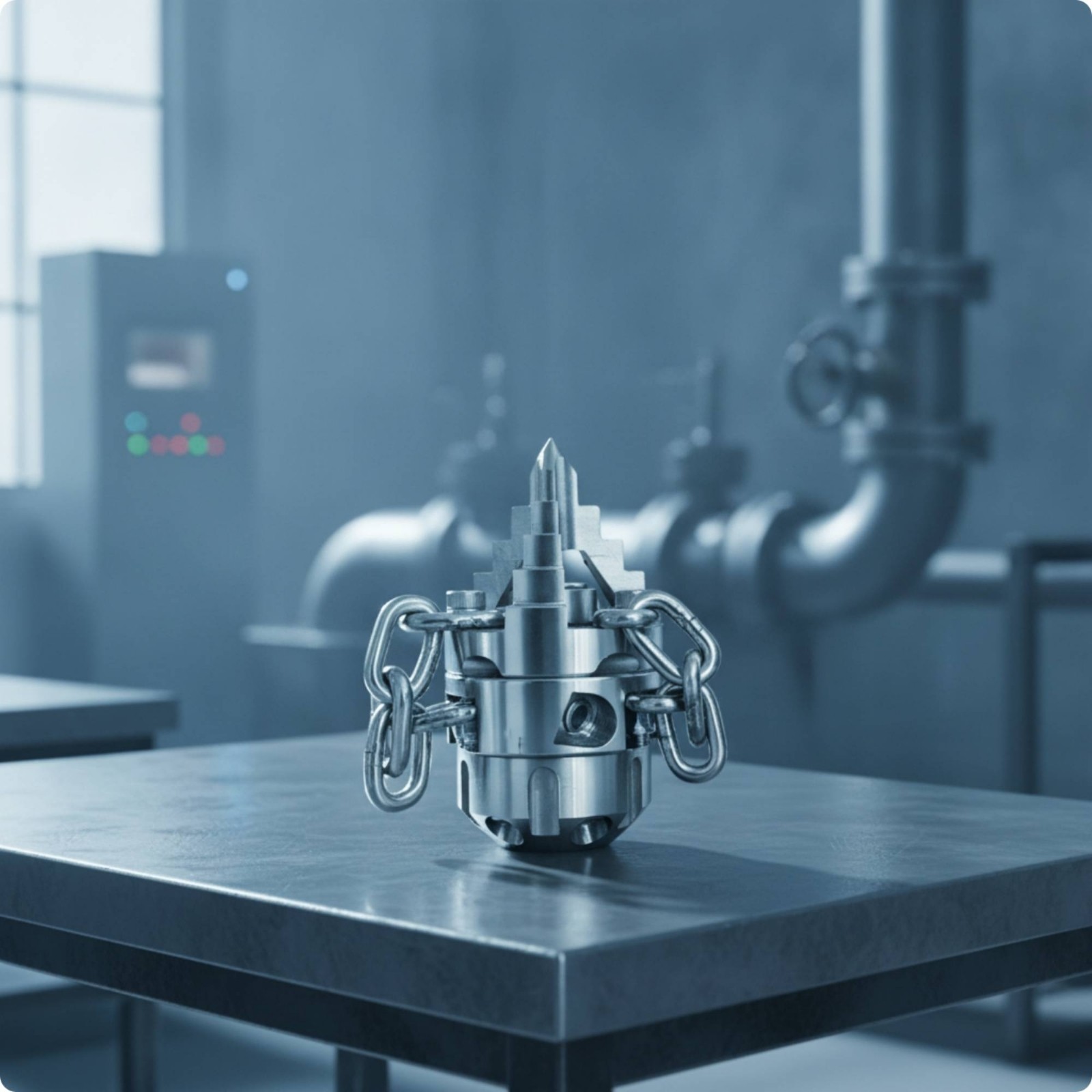 Pipe Cleaning Spray Head Industrial for Maintenance Technicians