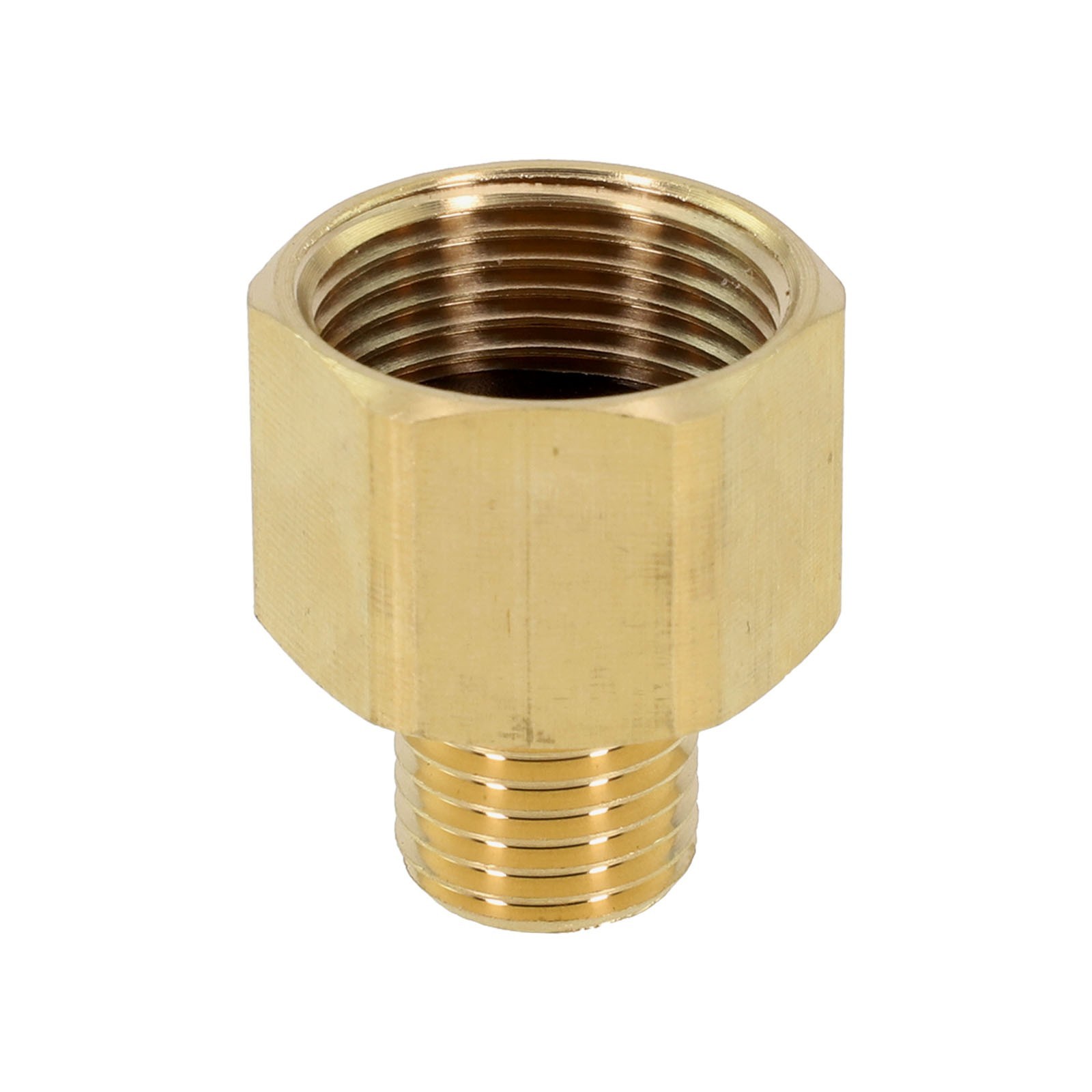 Easy to Use Pressure Washer Brass Adapter M22 Female Thread to 14mm Male Metric