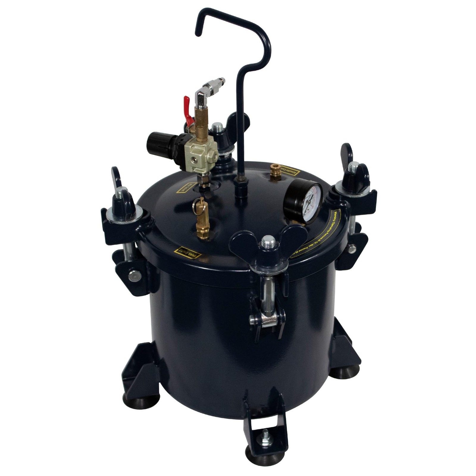 California Air Tools 255C 2.5 Gallon Pressure Pot for Epoxy Gallon, Blue