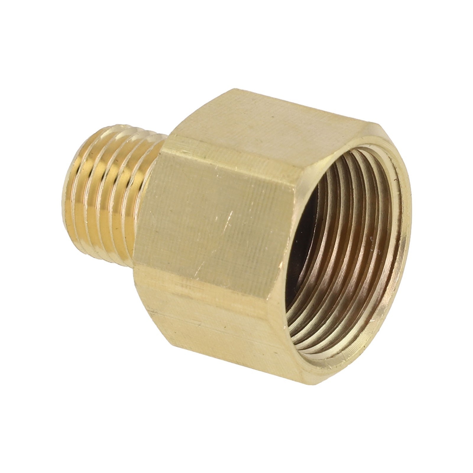 Easy to Use Pressure Washer Brass Adapter M22 Female Thread to 14mm Male Metric