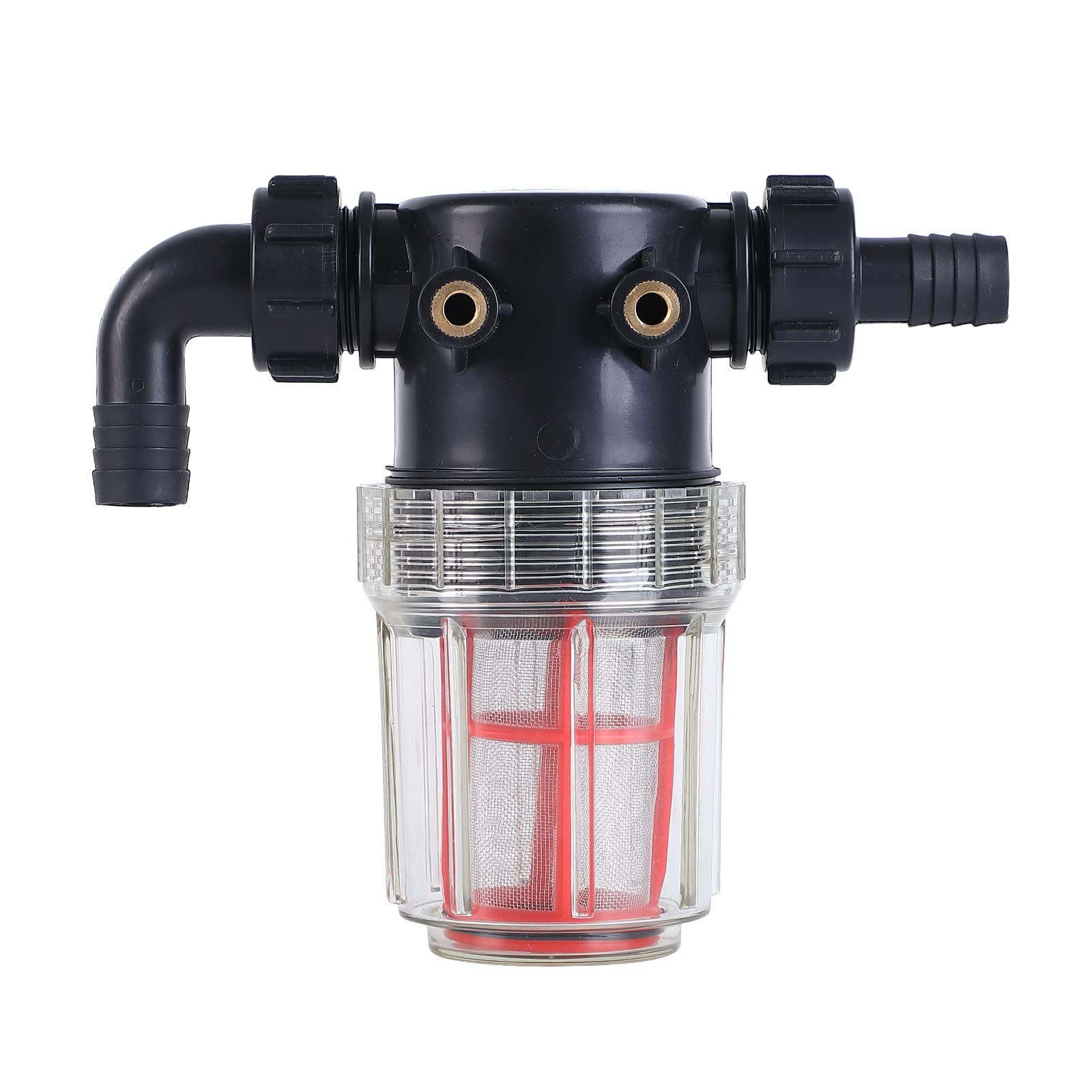 Aimela 3/4”1/2”hose barb filter, sedimentation filter Transparent