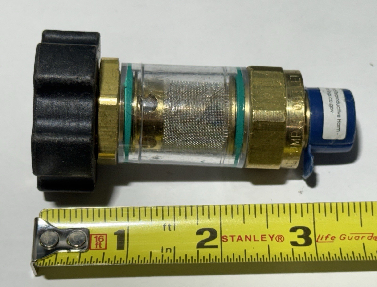 General Pump Pressure Washer Inlet Garden Hose Adapter Filter 3/8″ 100650