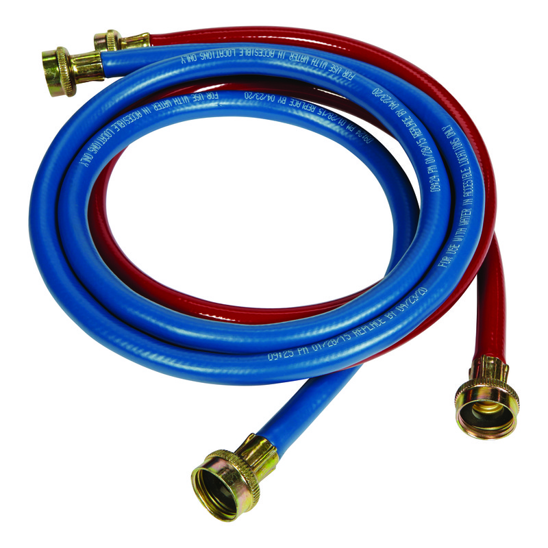 Ultra Dynamic WA6RB7004 Washing Machine Supply Line 3/8 FGH x 3/4 FGT Dia. in.