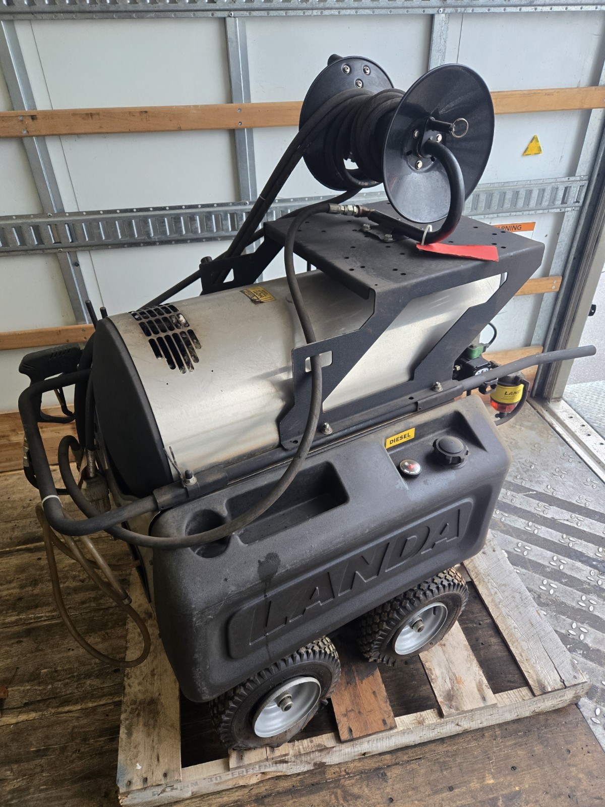 Landa PHW4-22024C Pressure Washer – 2200 PSI, Oil Burner Fired, 480 Volt 3 PH