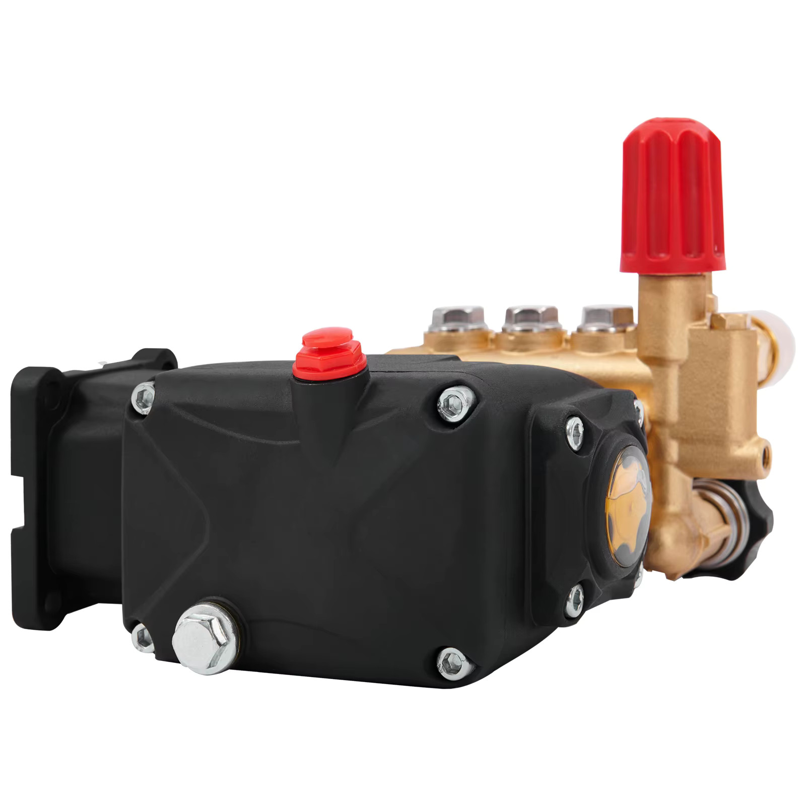 VEVOR Horizontal Triplex Pressure Washer Pump 3300 PSI 3.0 GPM 3/4″ Shaft Gas