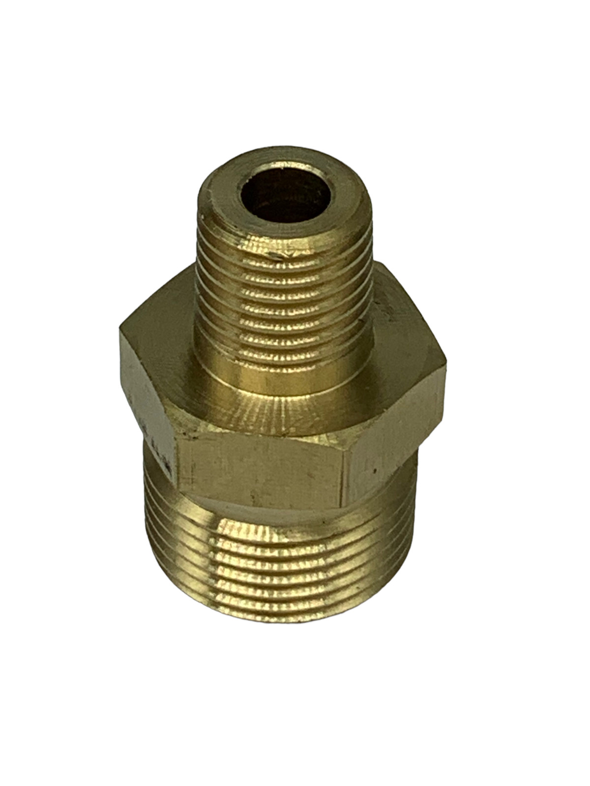 Pressure Washer Fitting Adapter Connector Plug 22mm Male X 1/4″ Male NPT