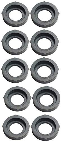 10Pcs Garden Hose Washer for 3/4″ Quick Connect 10-Pack, Black-10PCS