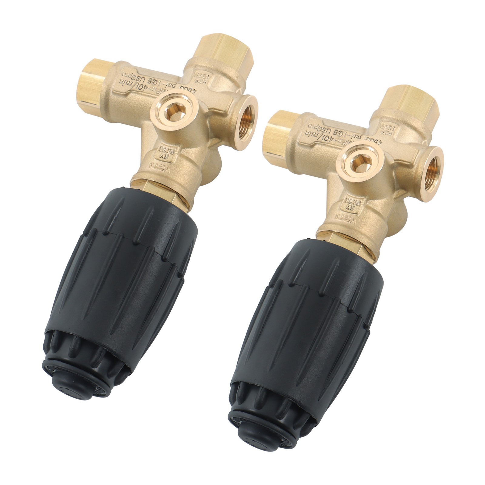 2 Pack AR VRT3-310 Unloader Valve Washer Pump 4350PSI 8GPM 3/8″ FNPT Heavy Duty
