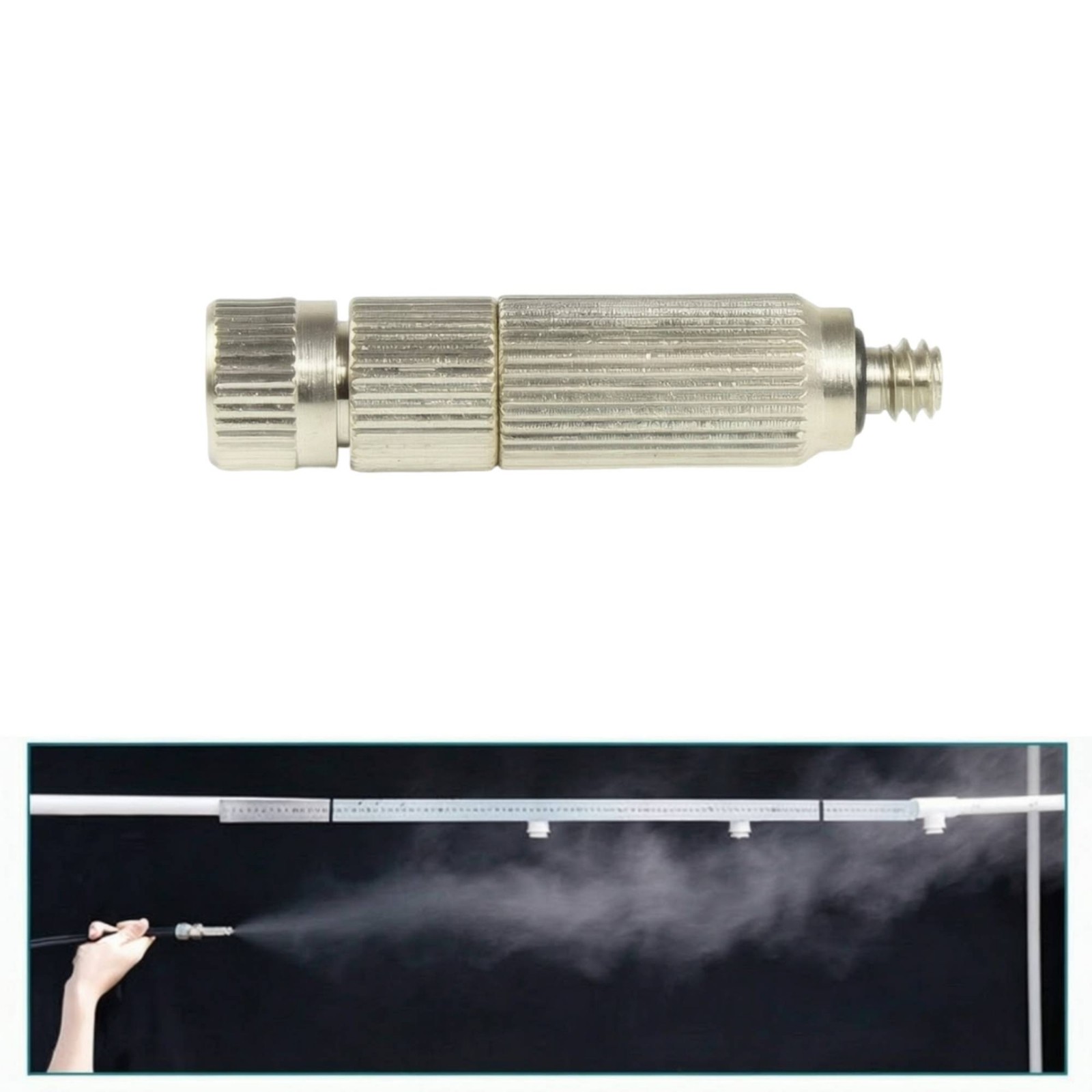 Mist Spray Tip with Screen Compact High-Pressure Misting Spray Tip Easy To