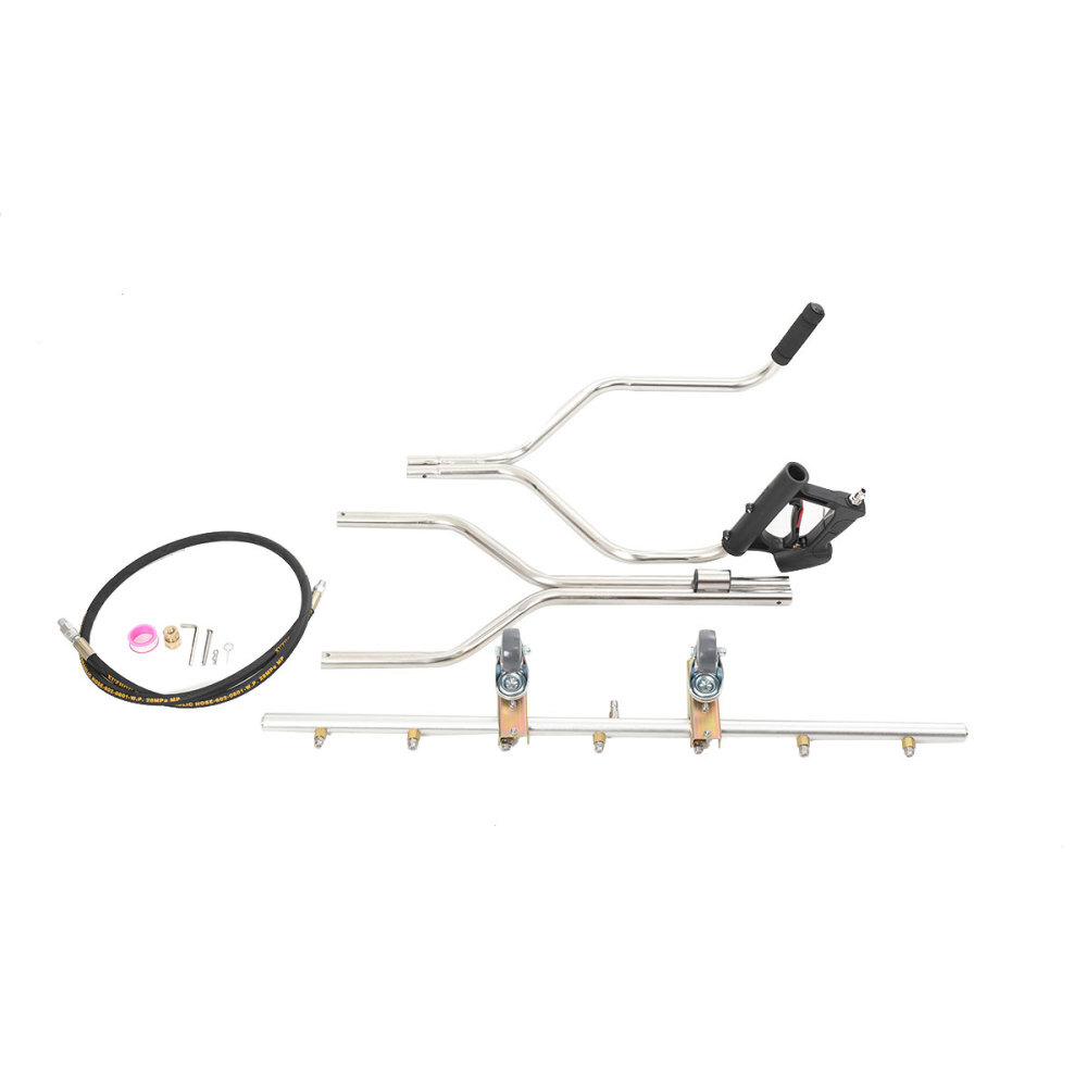39” 5000PSI Pressure Washer Water Broom with 7 Nozzles For Hot & Cold Water