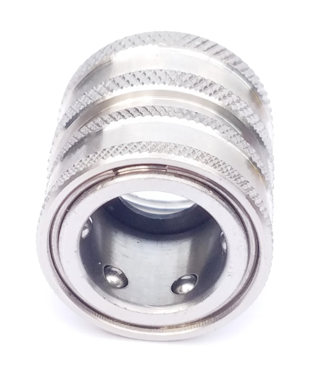 Quick Connector 1/2 Female Socket X 3/4 Female Garden Hose Stainless