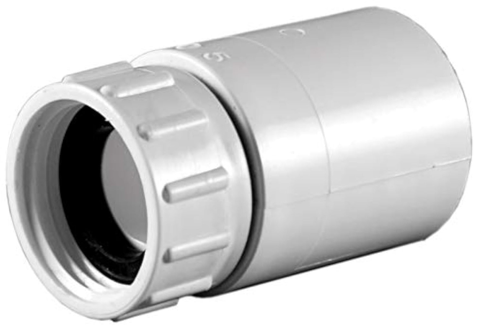 Lasco Fht205bc Hose Adapter, White, 3/4″ X 3/4″