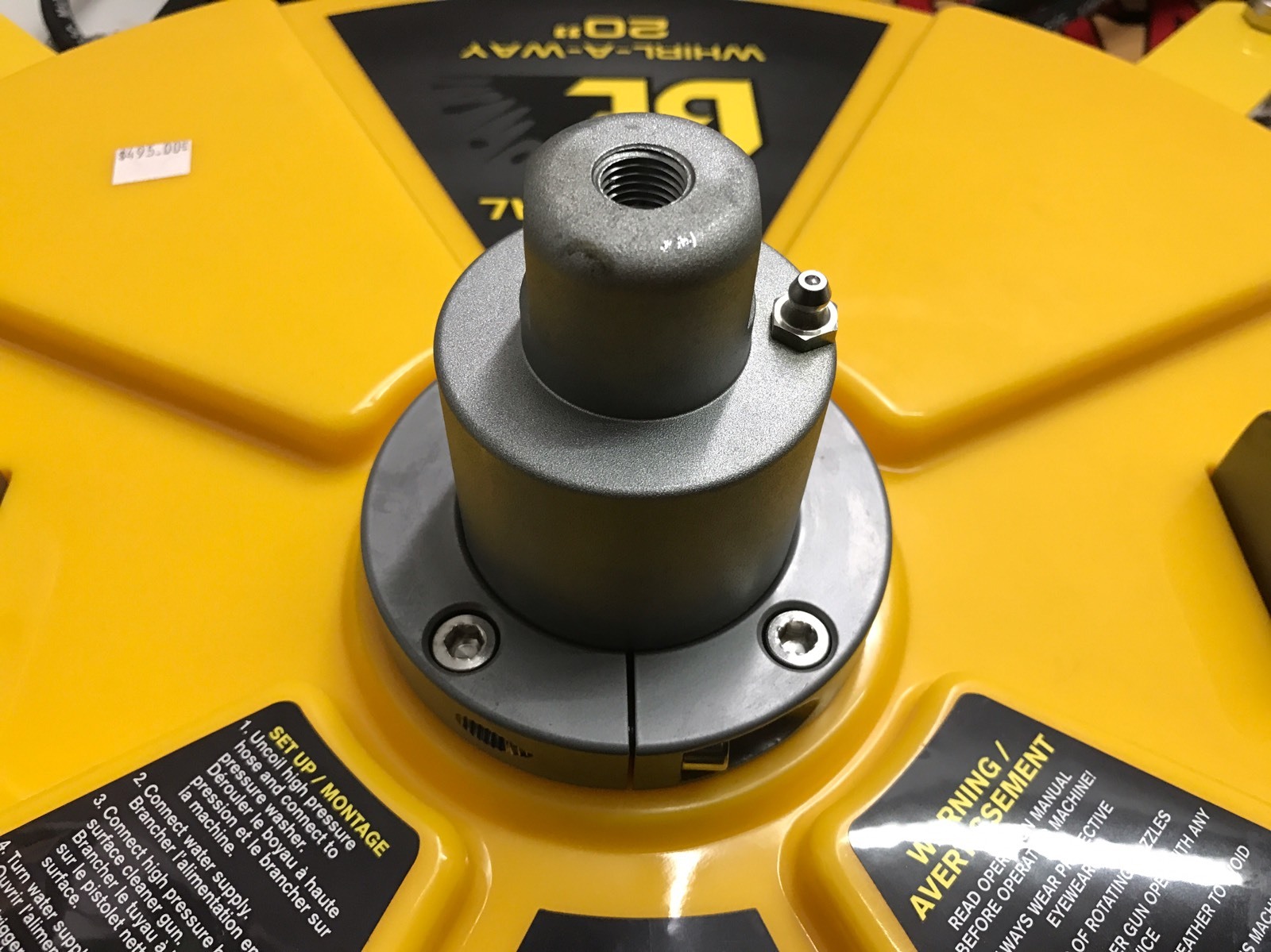 BE Pressure Whirl A Way Surface Cleaner Rotary Head 16″ 20″ 22″ 24″ 85.790.004