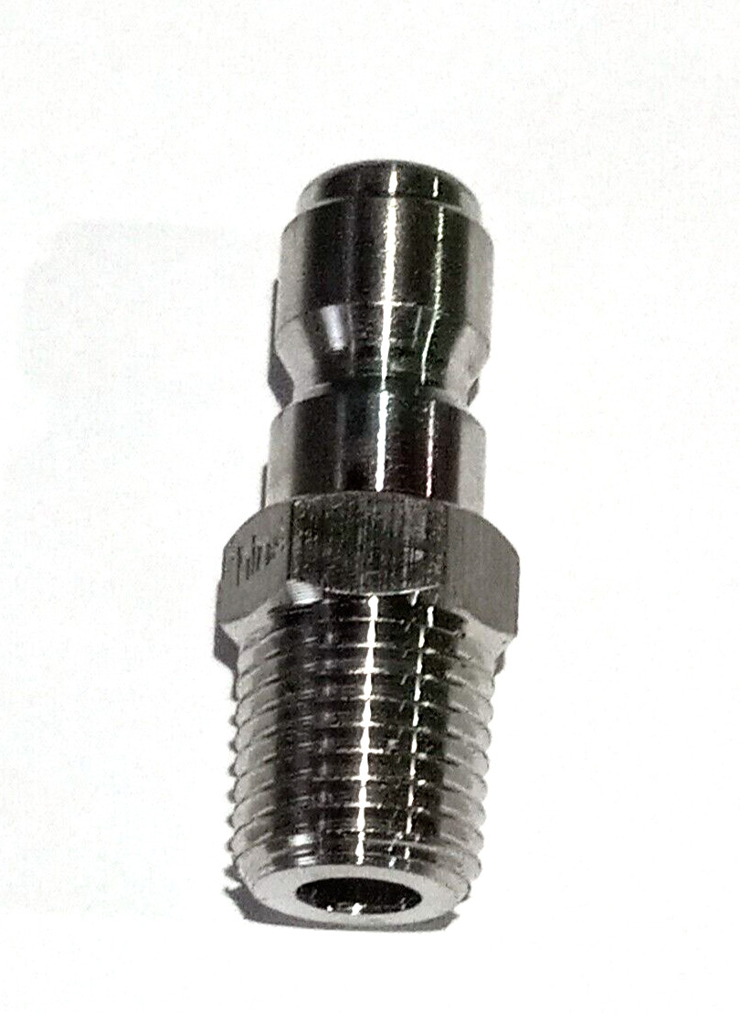 Legacy 1/4″ NPT x 1/4″ Male Quick Connect Plug Stainless Steel Pressure Washer