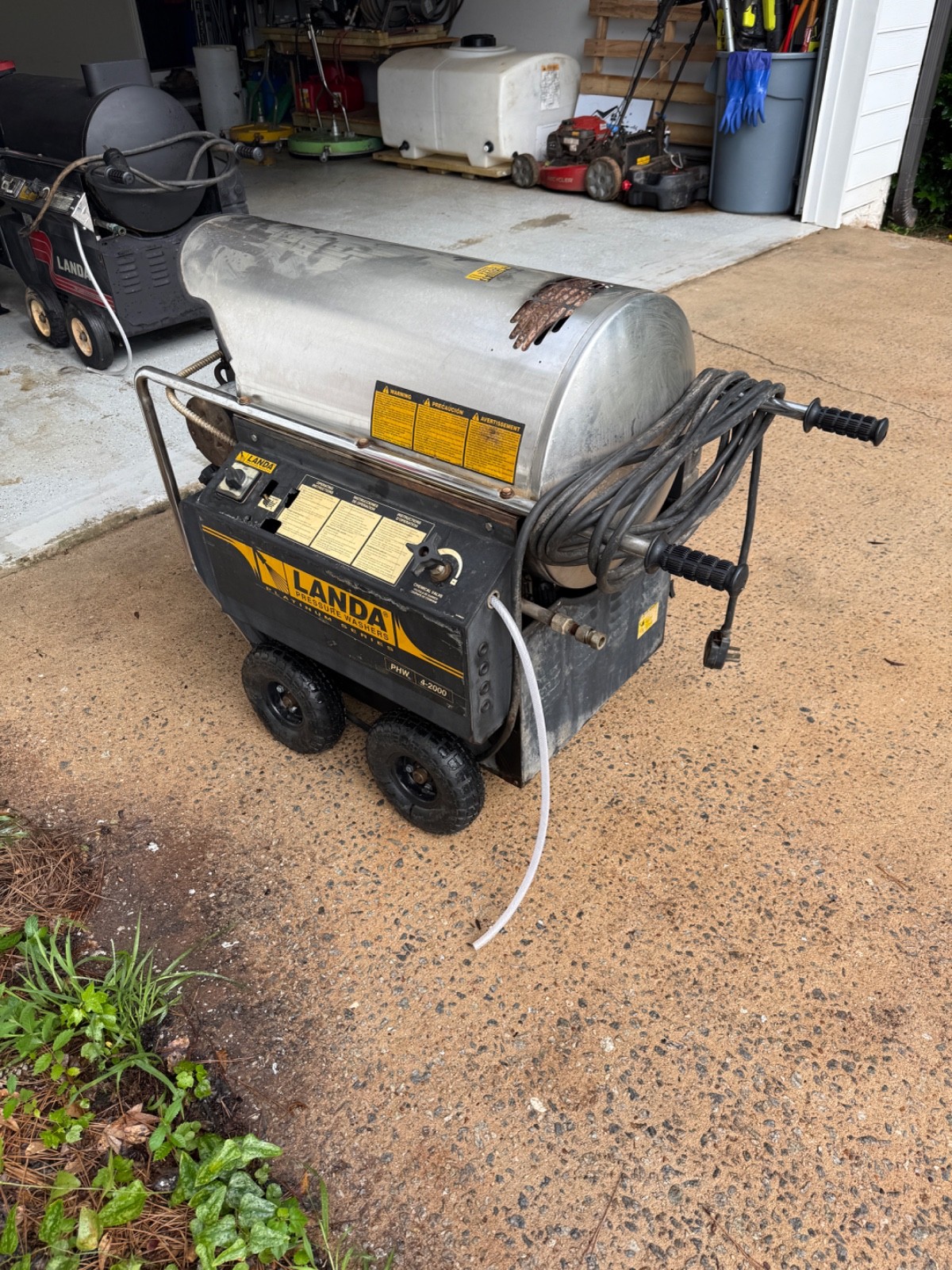 Landa Electric / kerosene Hot Water Pressure Washer