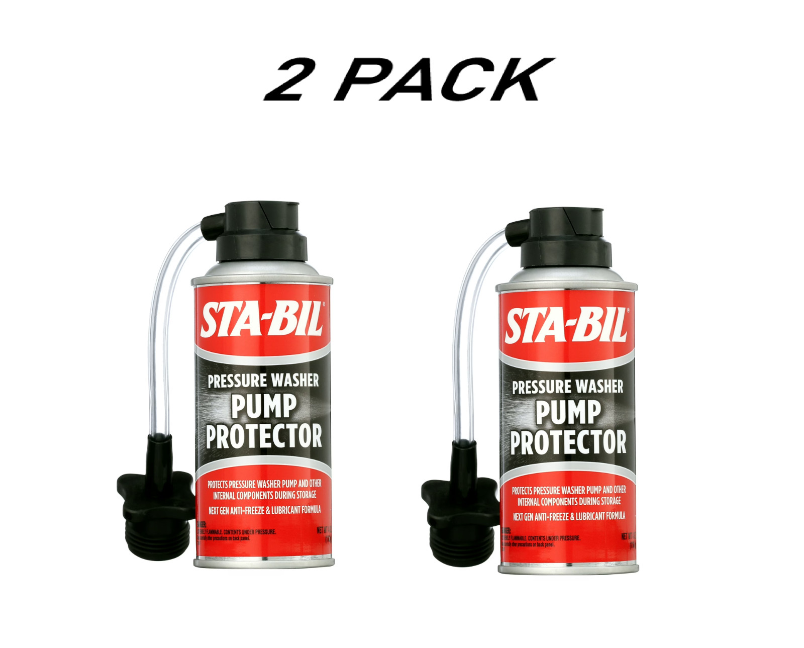 ( 2 PACK ) STA-BIL Pump Protector, Pressure Washer Pumps, Anti-Freeze 4 Oz.