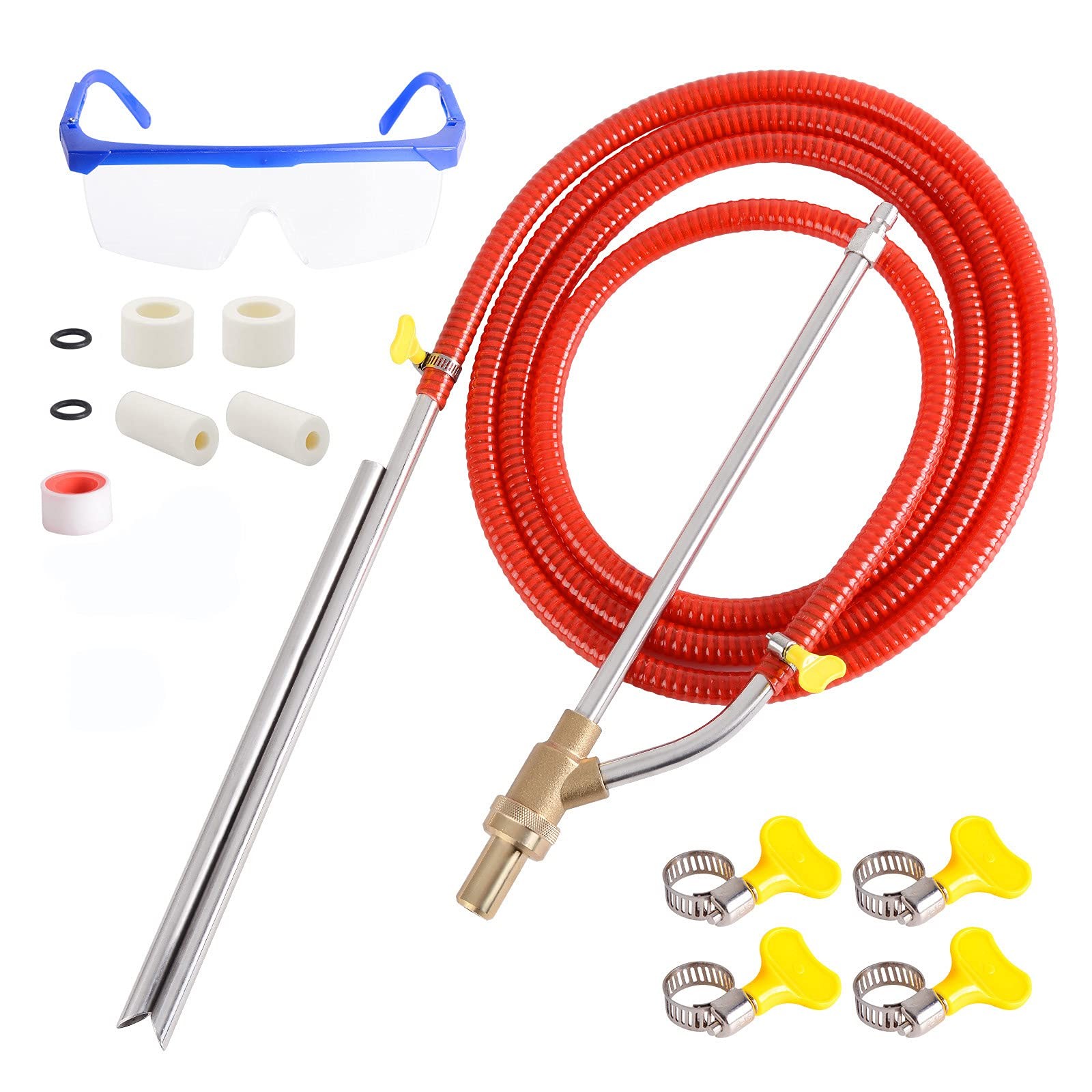 Rdutuok Pressure Washer Sandblasting Kit,Sand 16 inches, 15 3/4 inches