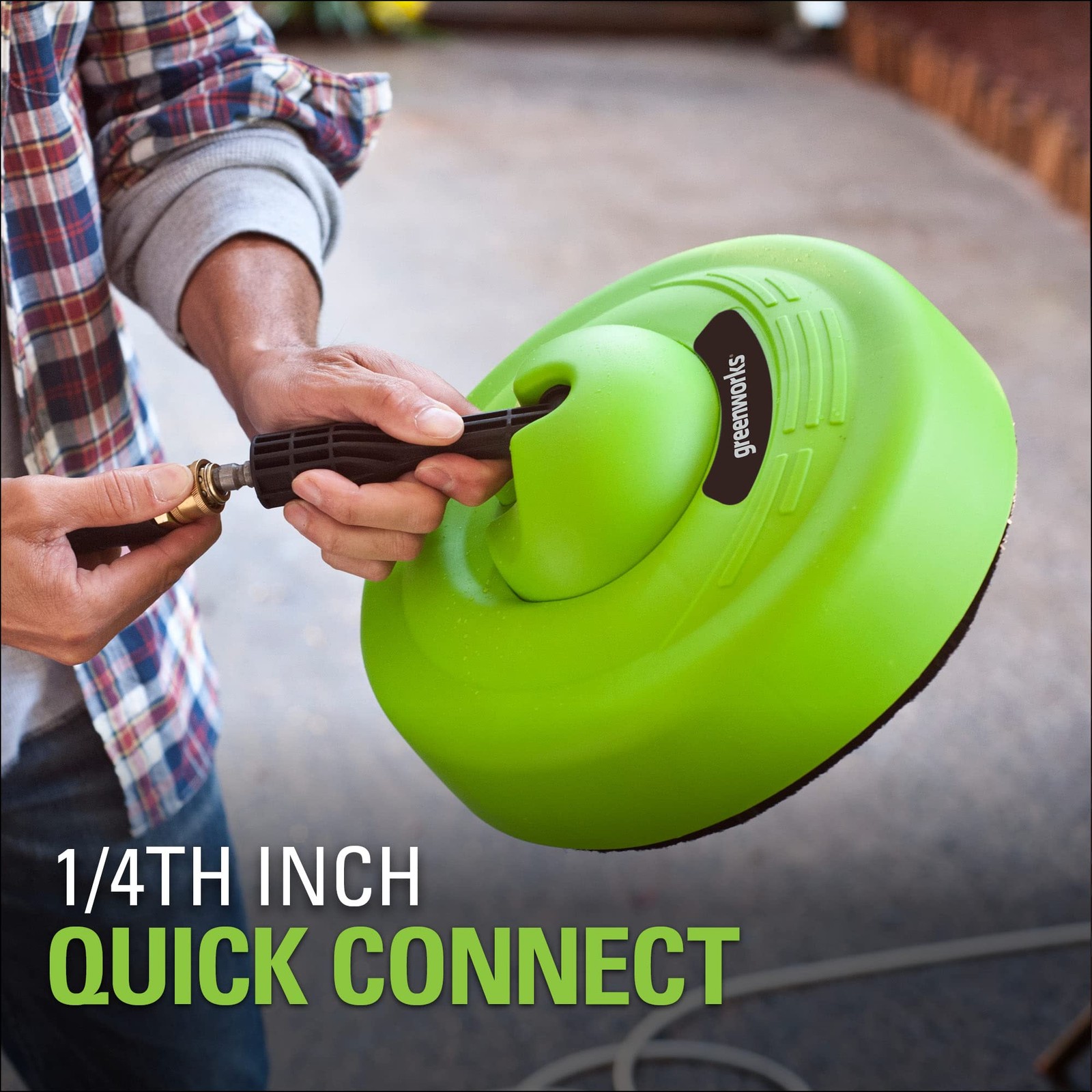 Greenworks 11″ Surface Cleaner Universal Pressure 11″, Original Version