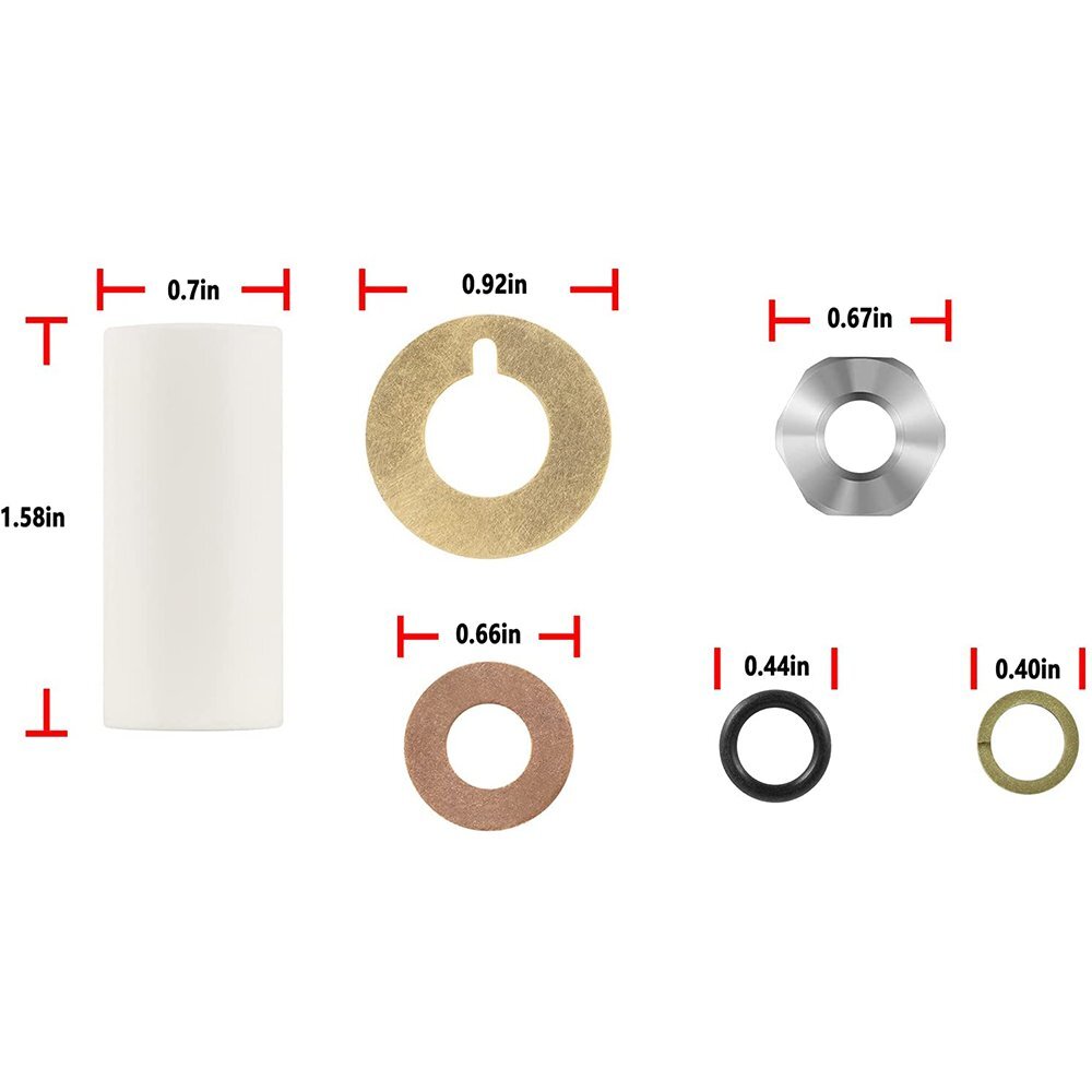 AR2546 Pump Piston & Ceramic Plunger Repair Kit 18mm for Annovi Reverberi RK