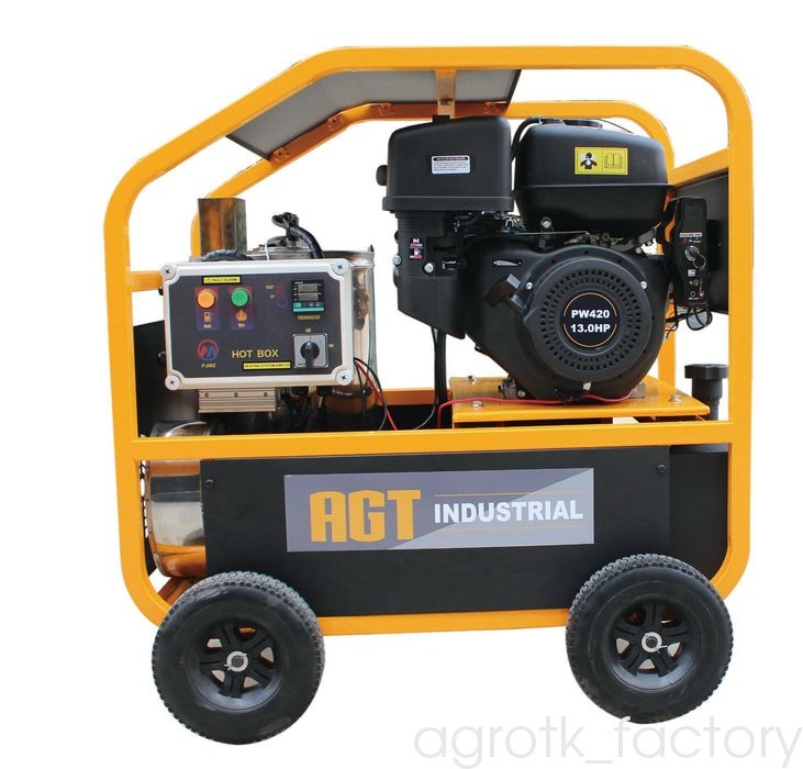 Hot Water High Pressure Washer Machine 4000 PSI 13HP Washer Diesel Burner AGT