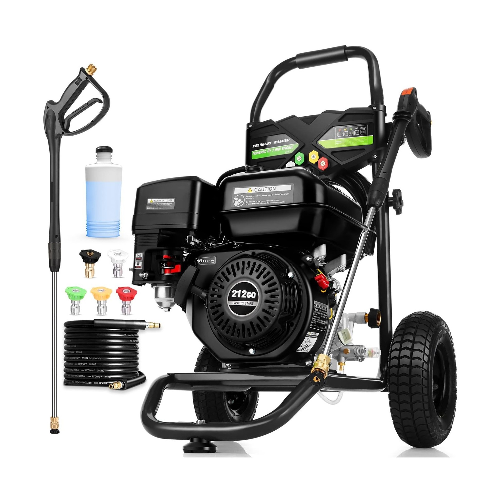 4200PSI Gas Pressure Washer 4.0GPM Gas Power Washer 212CC Gas Powered Washing…