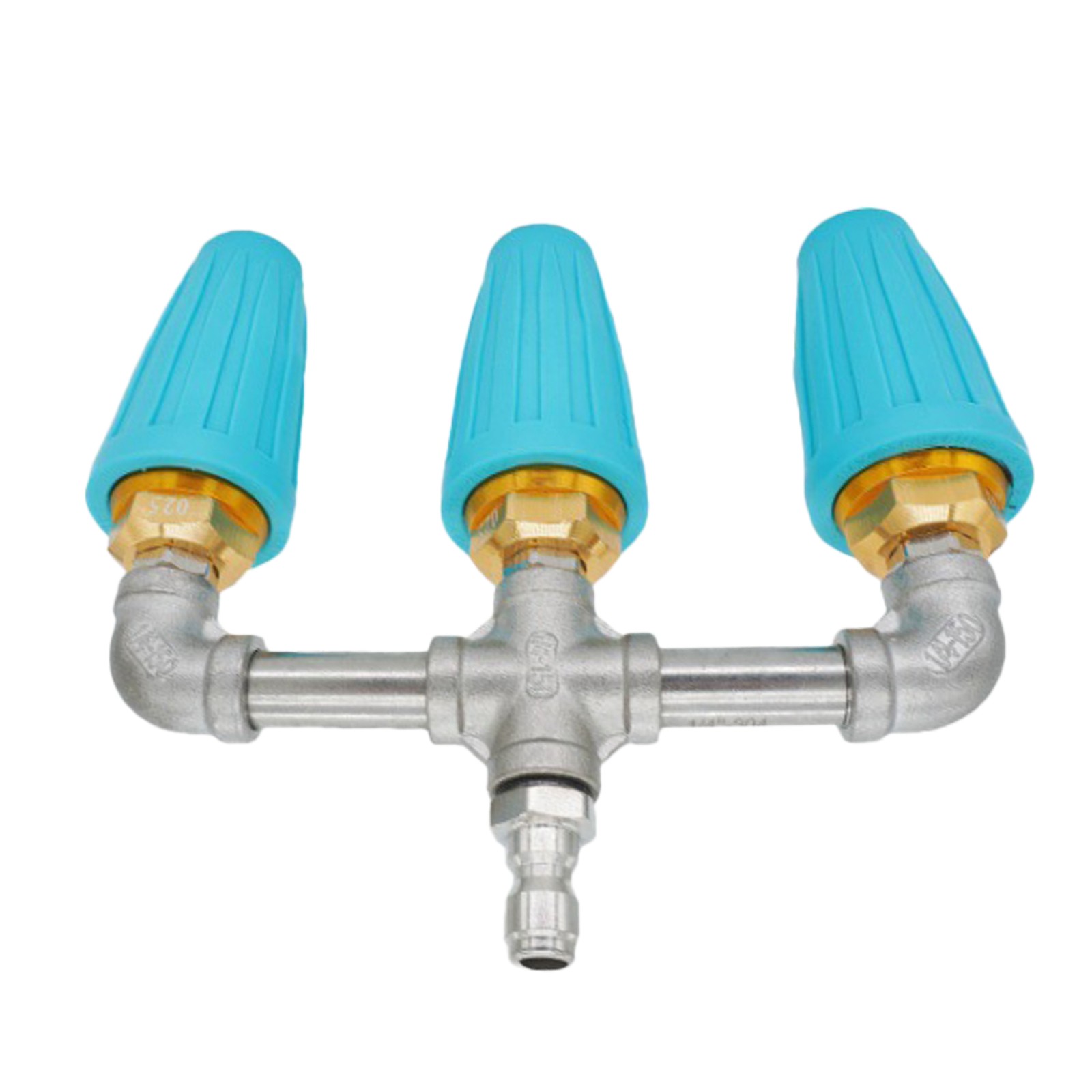 Triple-way Turbo Nozzle For Pressure Washer High Pressure Rotary Cleaning Nozzle