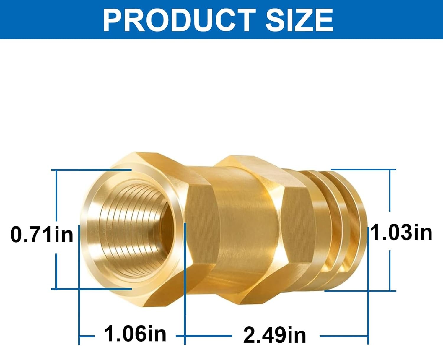 Boomless Spray Nozzle 1/2″ FPT #10 Orifices (90° and 180° Caps) 4.2 GPM #6541-1