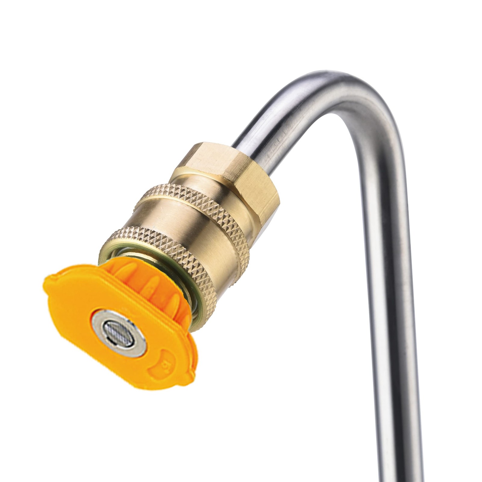 M MINGLE Stainless Steel Pressure Washer Gutter Cleaner Attachment, 13 Inch
