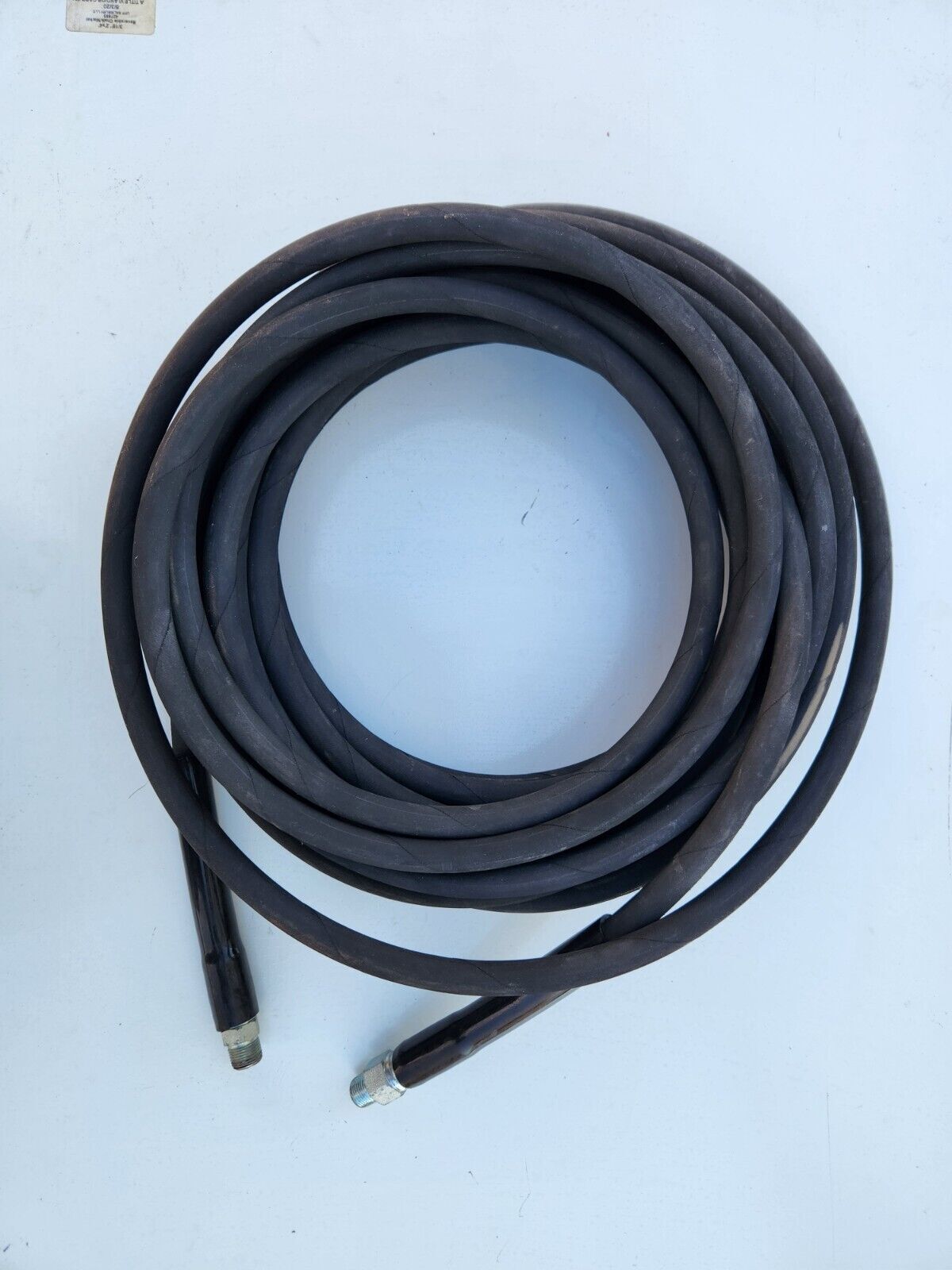 Raptor Blast Pressure Washer Hose 50ft 3/8″ 4000PSI 275 Degrees Black R1