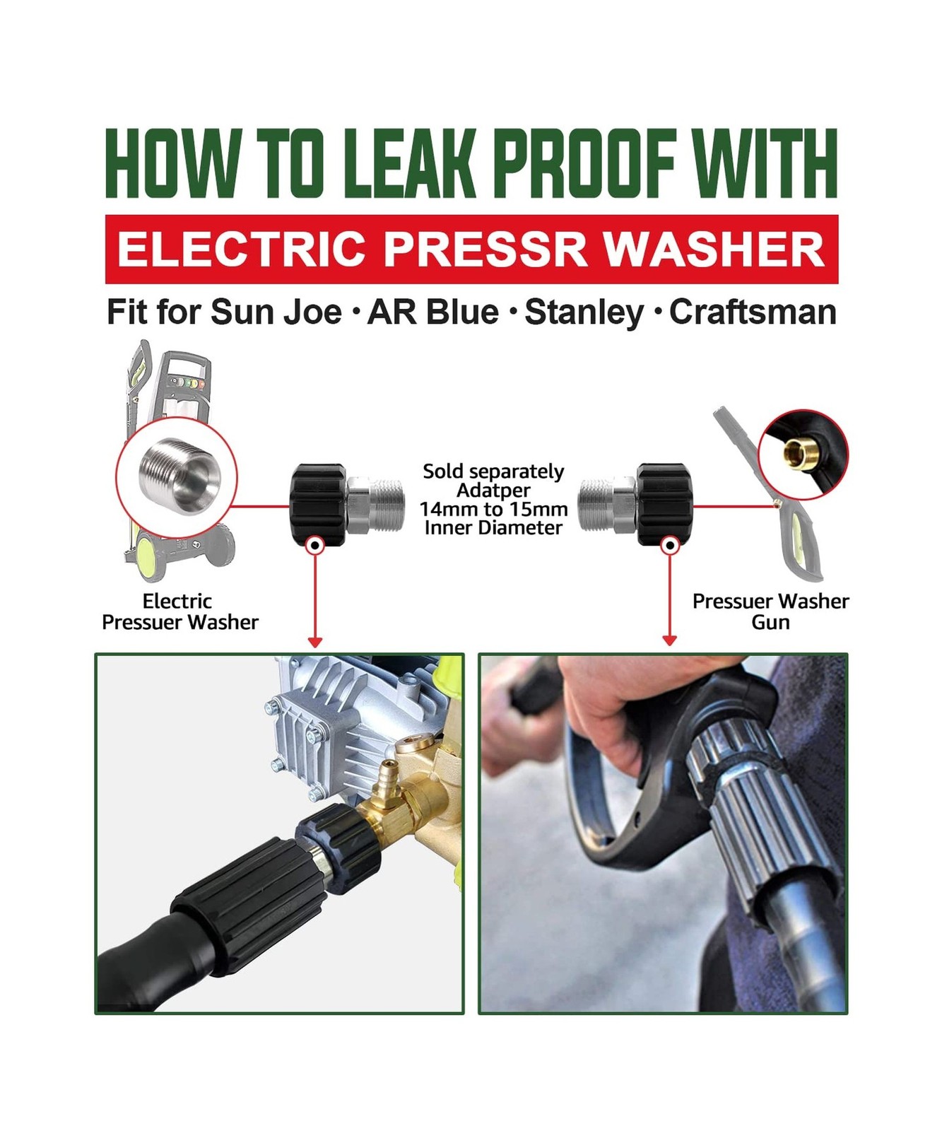 YAMATIC 7/8″ Shaft Vertical Pressure Washer Pump 3000 PSI @ 2.5 GPM & Pressur…