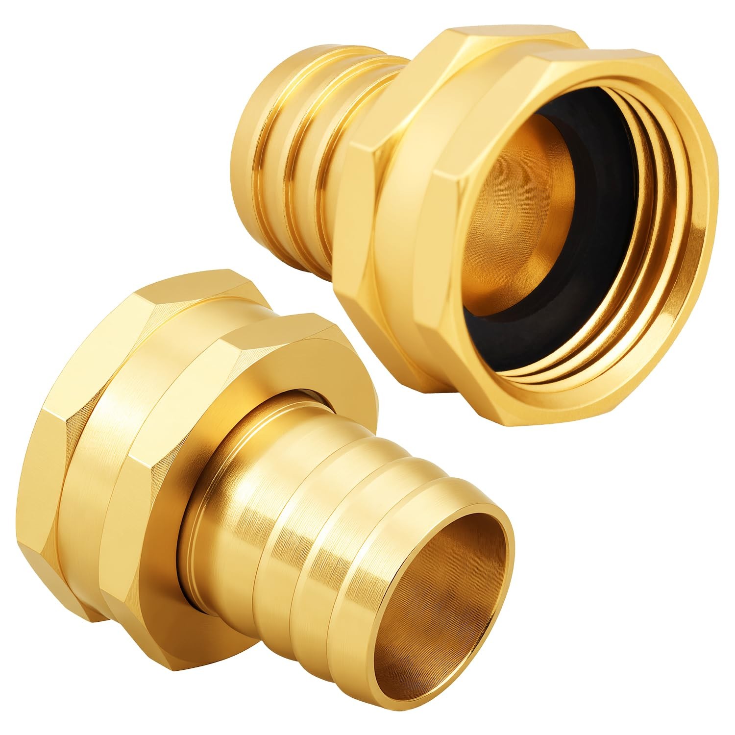 SIGURANTA 3/4″ Hose Fitting Female | Brass 3/4, FHT Barb 4PCS