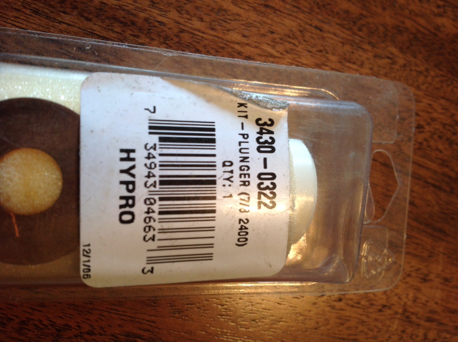 Genuine Hypro Plunger Kit (7/8 2400) #3430-0322