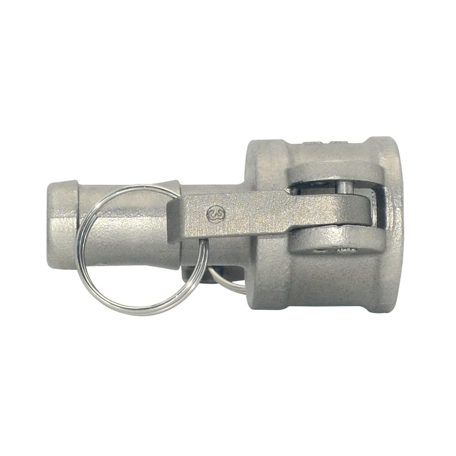 VARMHUS Hose Barb Fitting x 3/4″C Trash Pump Adapter Female Camlock,Stainless…