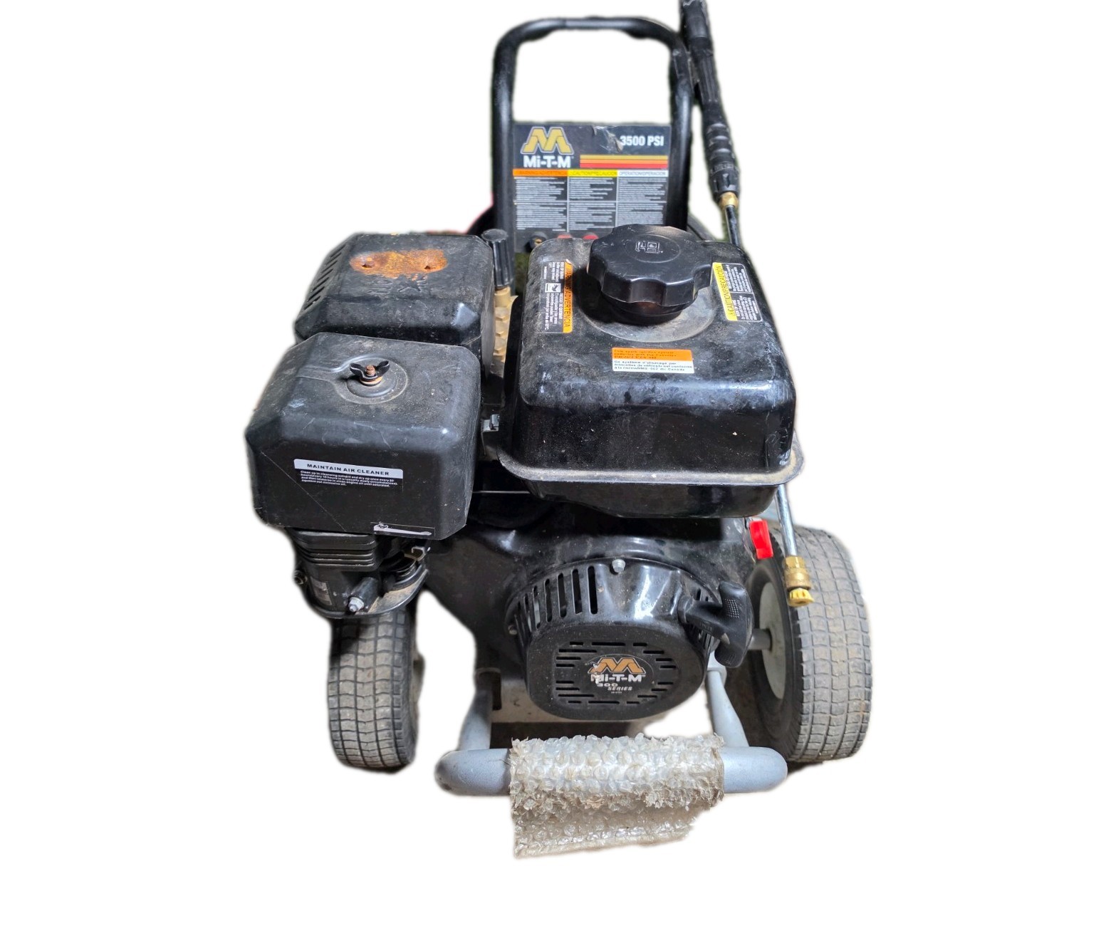 Mi-T-M 3500 PSI Portable Cold Water Gas Powered Pressure Washer