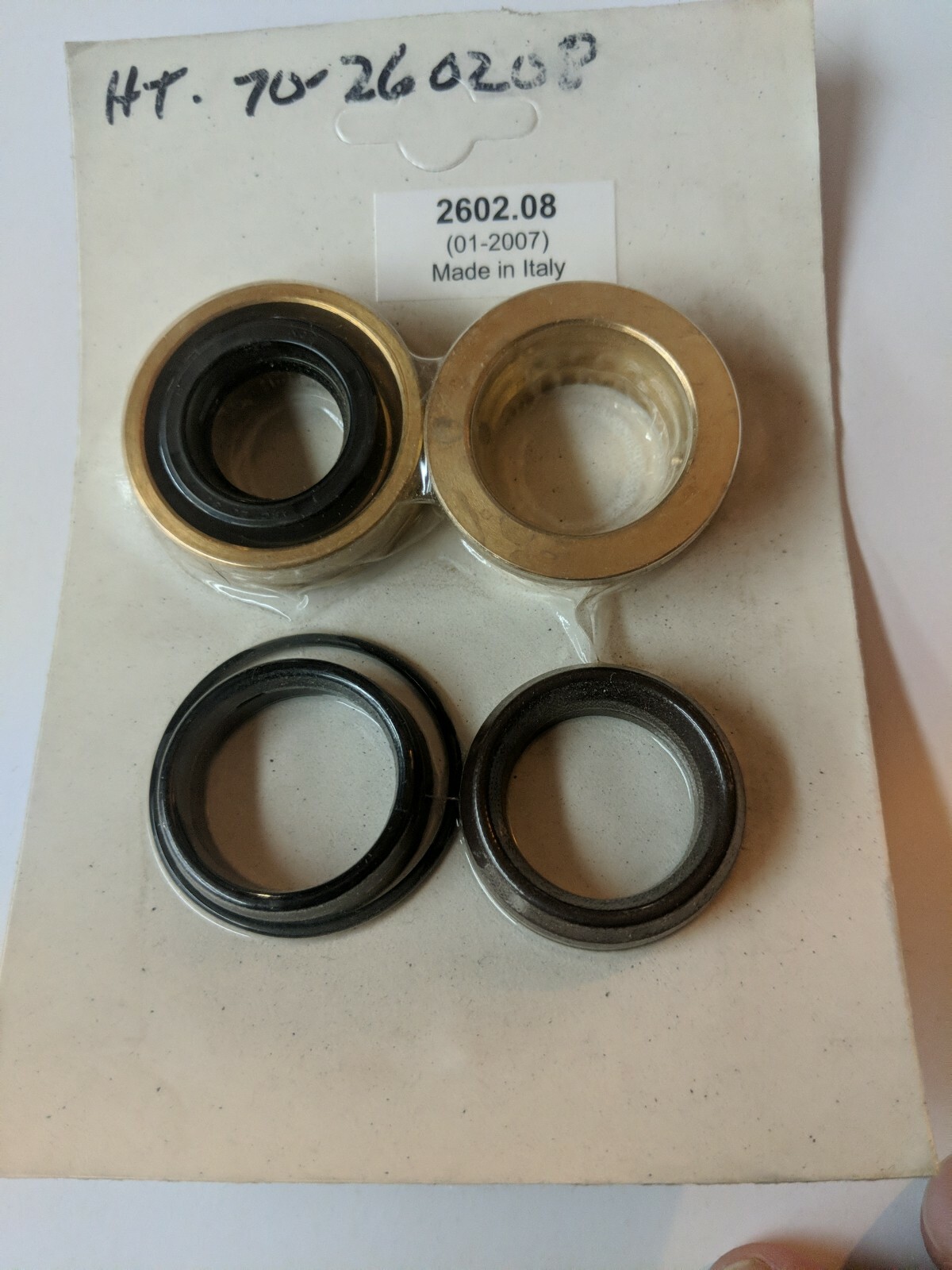 Hotsy Pump V-Seal Kit 25mm complete kit, 9.802-613.0 alt: 98026130 and 70-260208