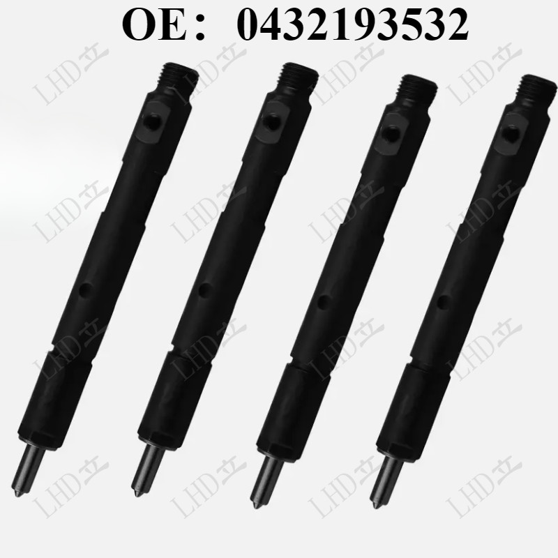 4× Fuel Injector 0432193532 0 432 193 532 For Ford Ranger Diesel 2.8L 2001-2006；