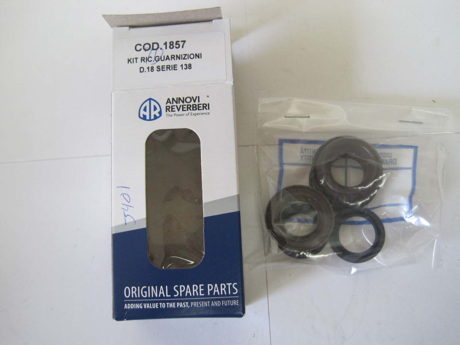OEM Annovi Reverberi AR1857 Pressure Washer Pump Water Seal 18mm Kit 1857