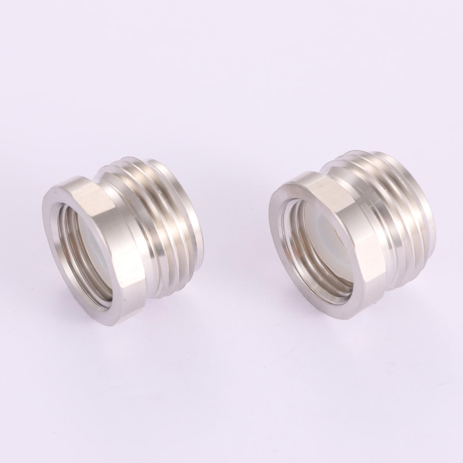 SNUTUYA 3/4 “GHT male x 1/2” NPT C-3/4 Male x Female, Silver