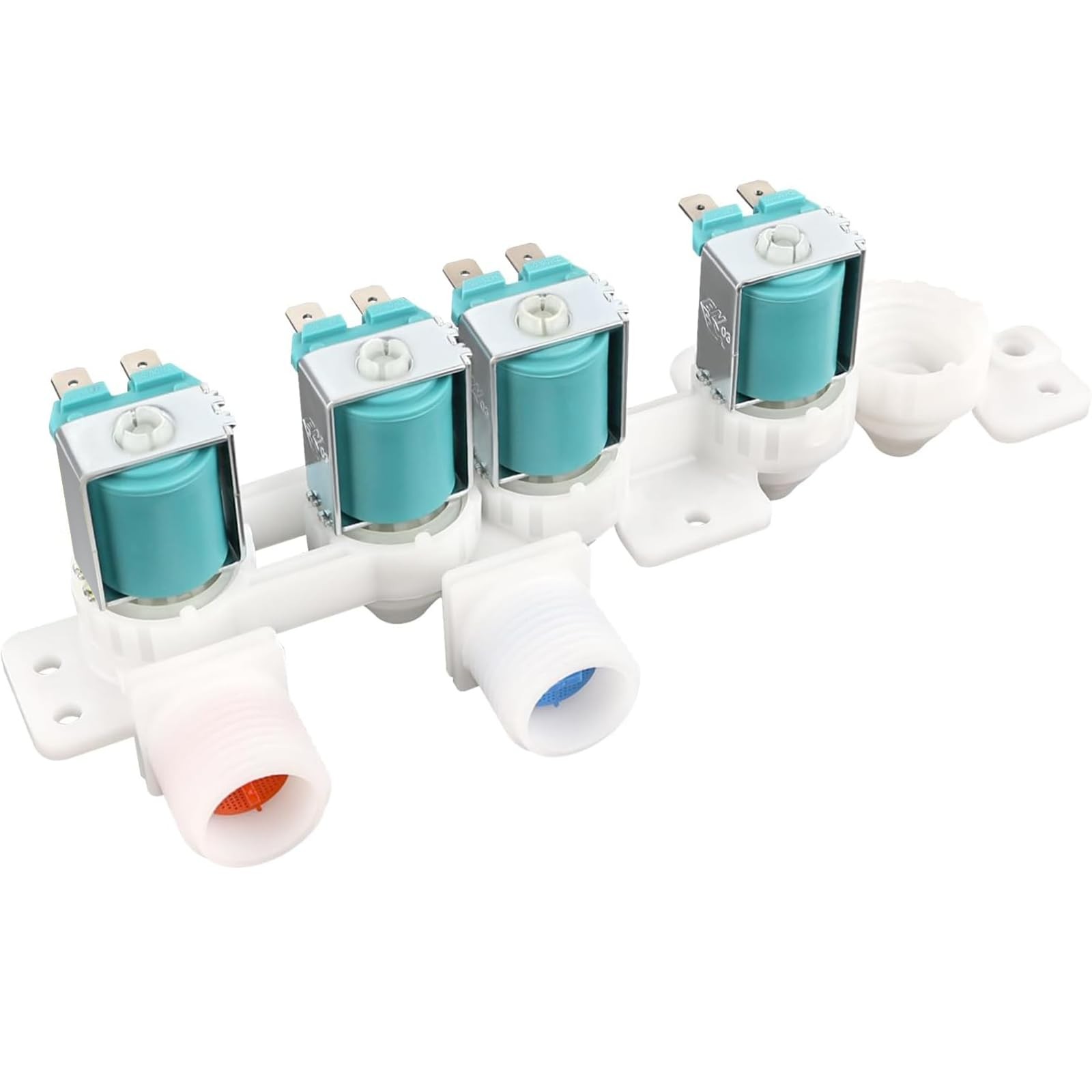 Upgrade DC97-15459H Water Inlet Valve Fit for Samsung Washer, Medium, White