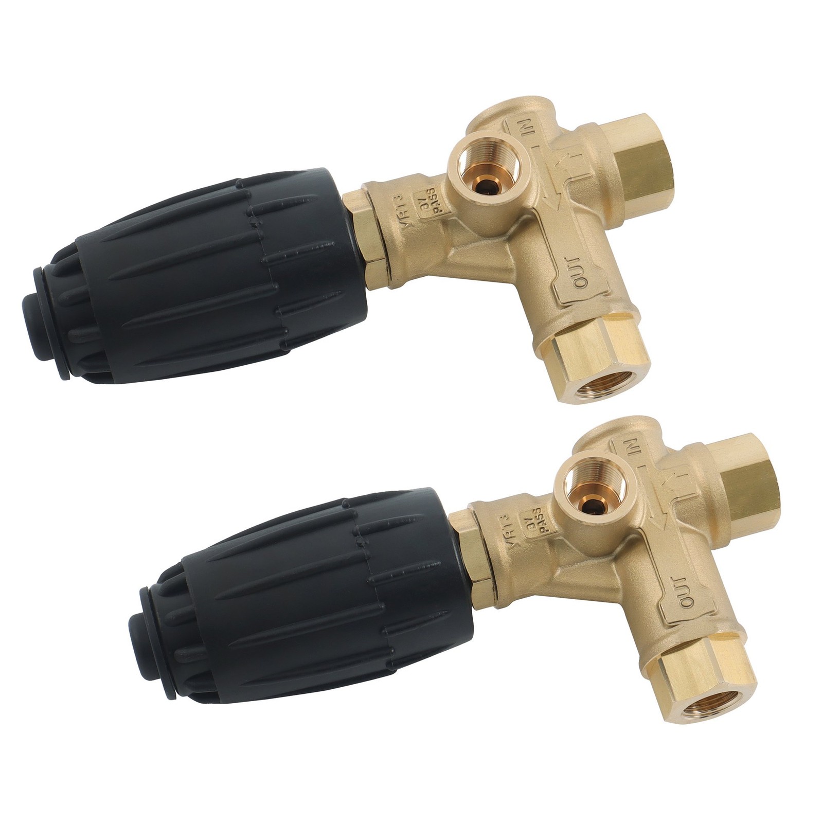 2 Pack AR VRT3-310 Unloader Valve Washer Pump 4350PSI 8GPM 3/8″ FNPT Heavy Duty