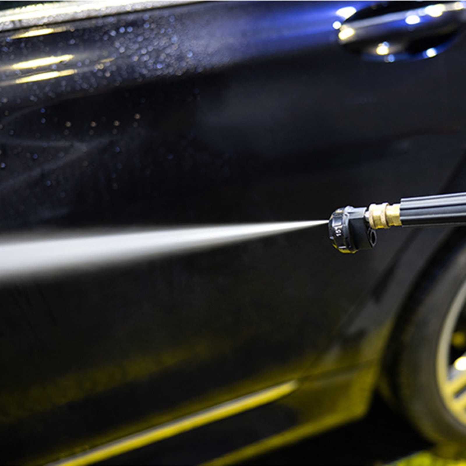 New 1/4 inch Pressure Washer Spray Nozzle, 6-in-1 Quick Change over, Time-saving