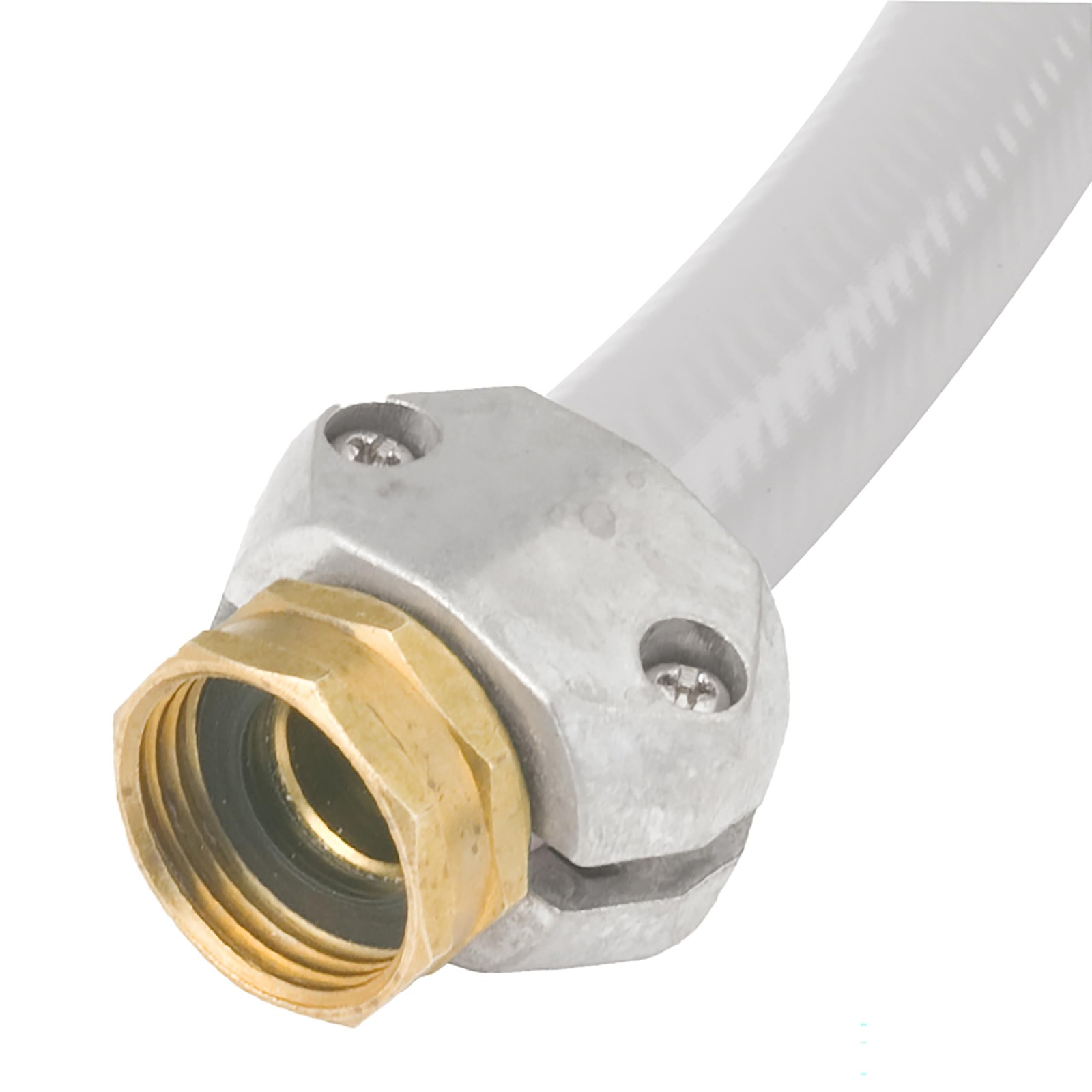 Gilmour Pro Brass Garden Hose Repair Kit Clamp Mender, Female No Size, Gray