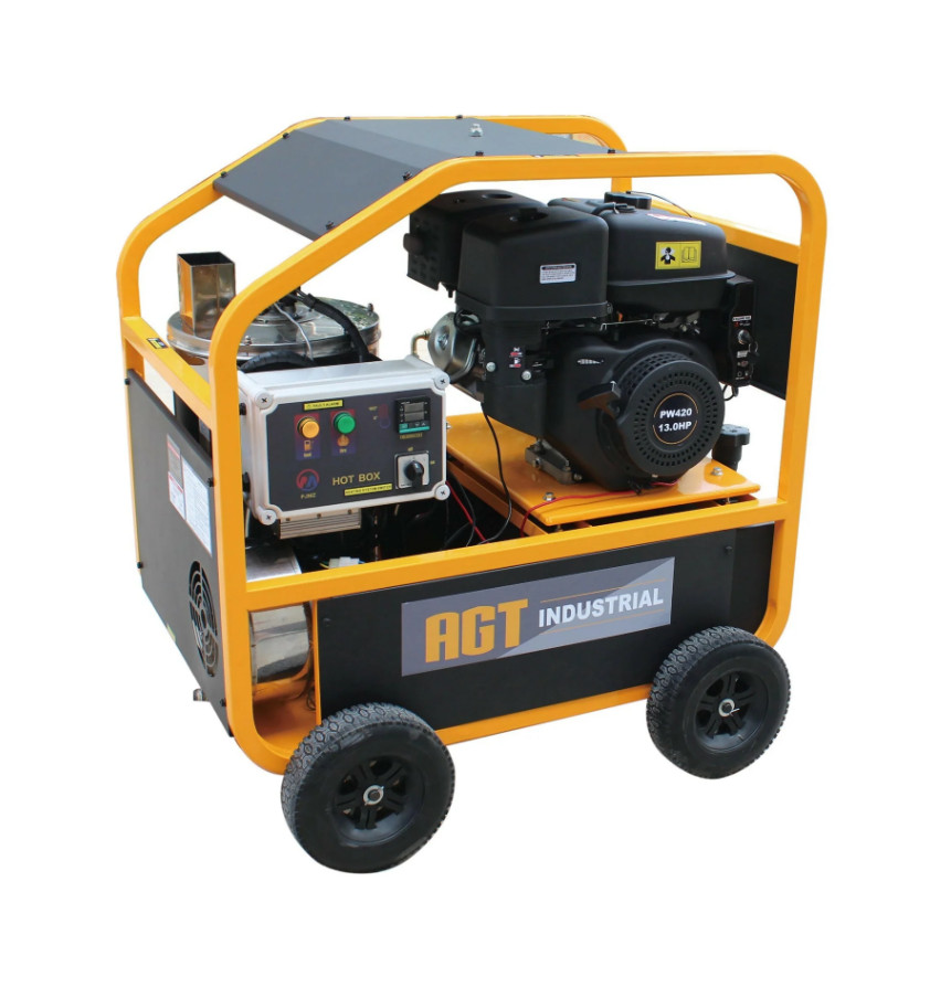 AGT 4000PSI Hot Water Pressure Washer Machine 13HP Gas Engine 6 Gallons Diesel