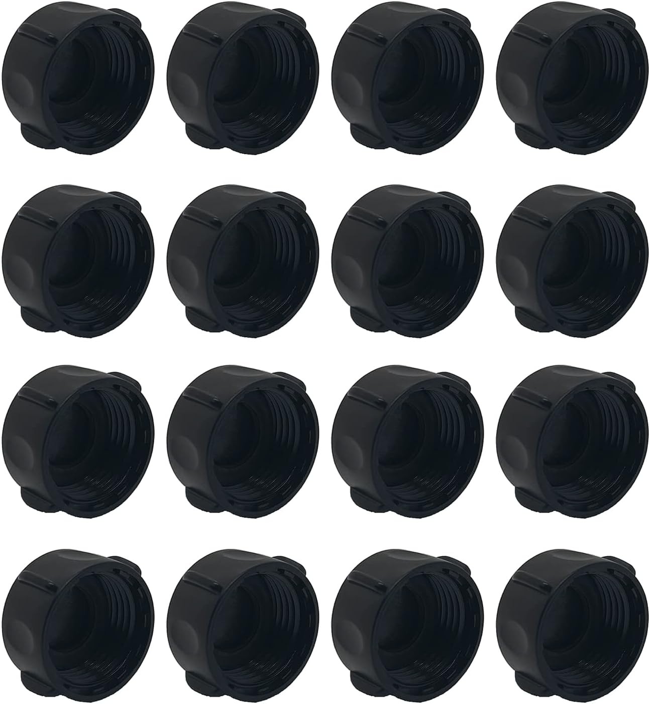 16 Pack Plastic Hose Caps for Garden Hose, 3/4″ Female 3/4 inch