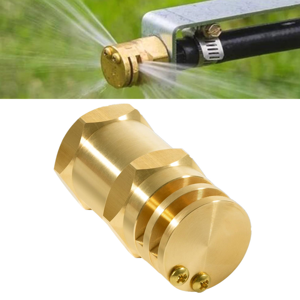 6540-1 Boomless Spray Nozzle 1/2″ FPT #5 Orifices 90°&180° Caps 2.0 GPM @ 40 PSI