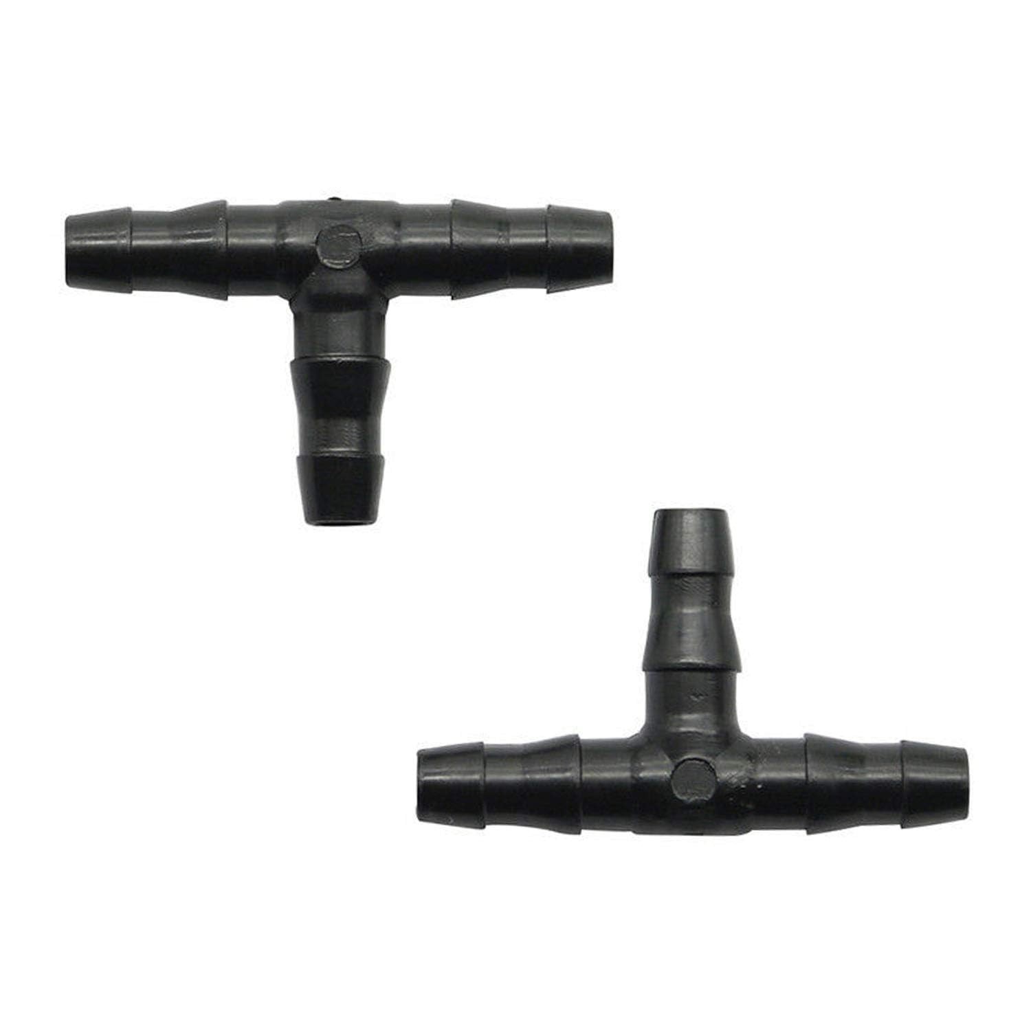 Kalolary 100pc 1/4″ Barbed Tee Connectors 4/7mm Drip Irrigation Joint FROM USA