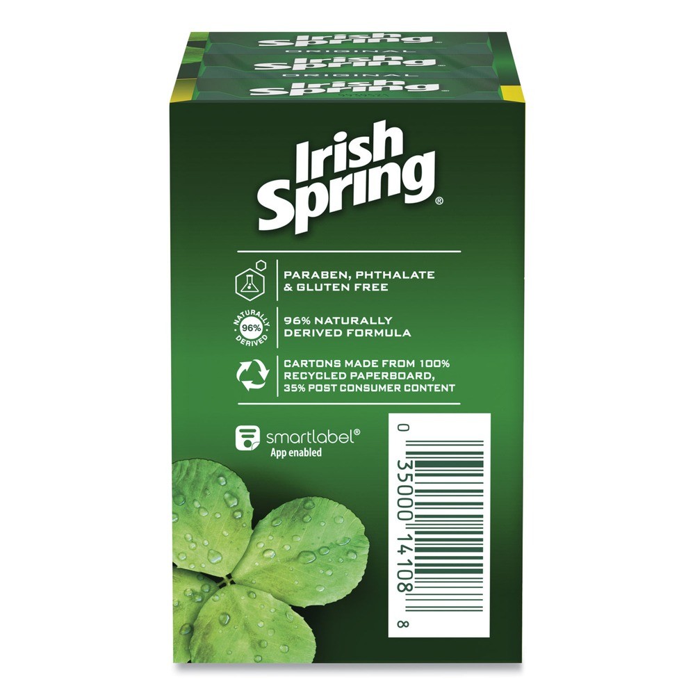 Irish Spring 14177 3.75 oz Bar Soap – Clean Fresh Scent (54/CT) New