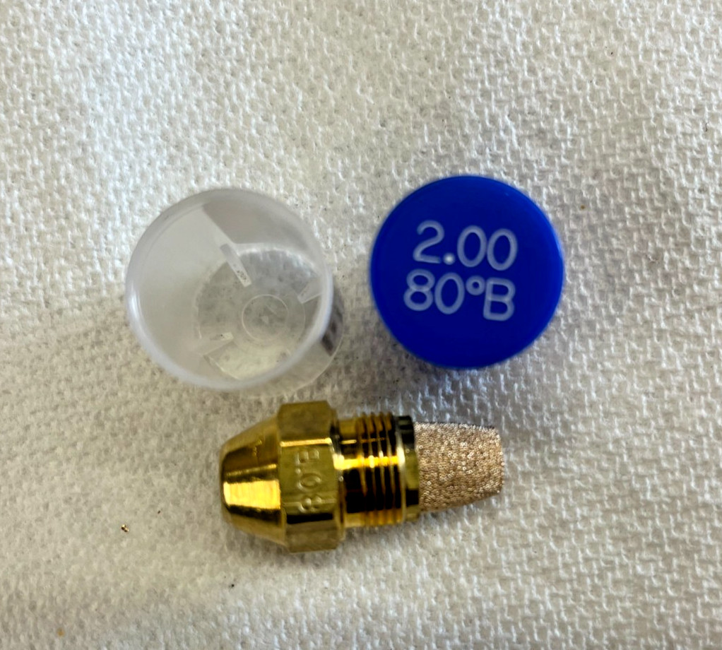 2.00 80 Degree B Fuel Nozzle Hot Water Pressure Washer Burner Filter Cone