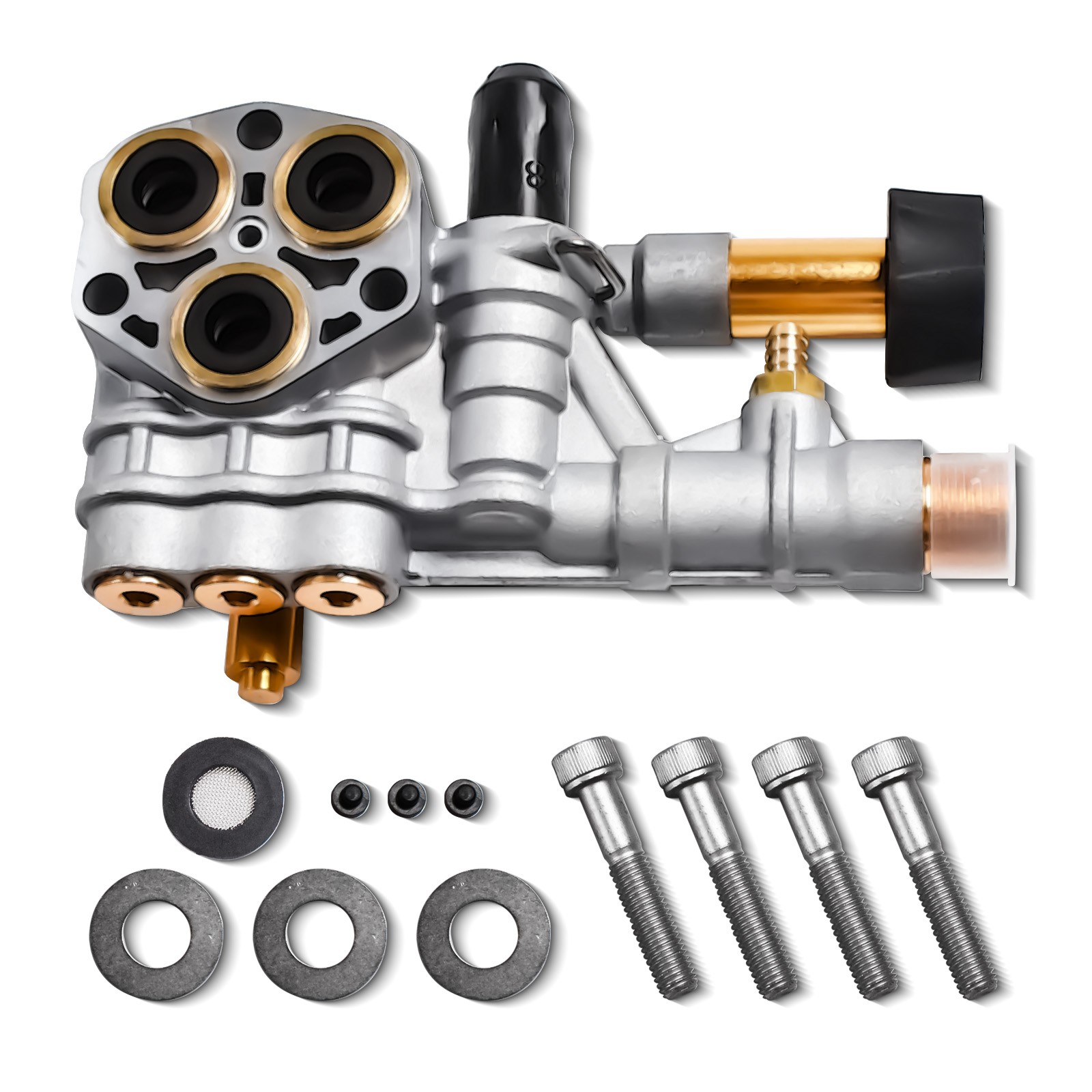 For Simpson Cleaning 7108366 Manifold Kit for 510020 520006 Pressure Washer Pump